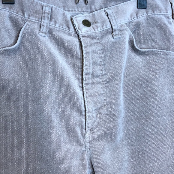 WRANGLER Vintage Corduroy Pants High Rise Mom Mauve Size 30 - Picture 6 of 15